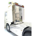 WTE RVS Kastenwand met Verlichting voor Tamiya Vrachtwagens 1/14