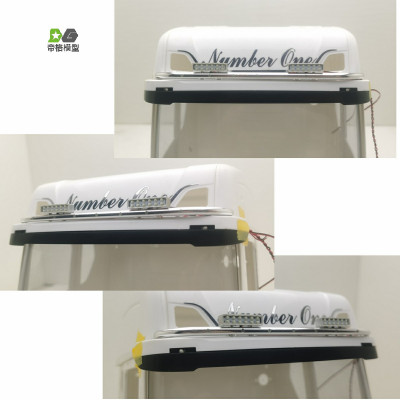 WTE Roofbar for Tamiya Scania 770S with 2 Led Bars 1/14