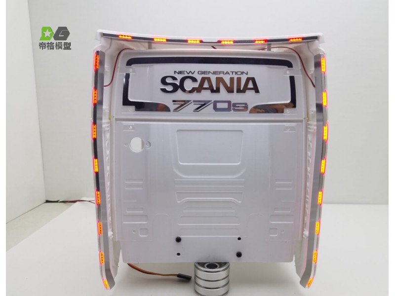 WTE Backfire Verlichting Scania S770 Spoilers Oranje 1/14