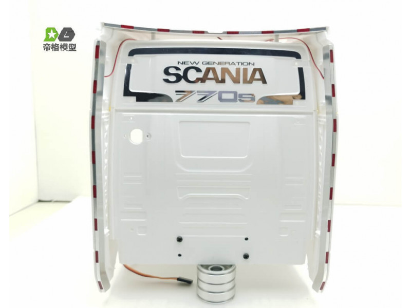 WTE Backfire Verlichting Scania S770 Spoilers Oranje 1/14