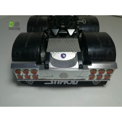 WTE Scania Rear Bumper with 3 Chamber Taillights (1/14)