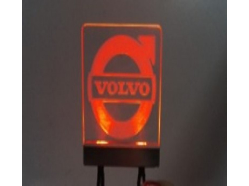 WTE Volvo Logo Verlicht Oranje of Blauw 1/14