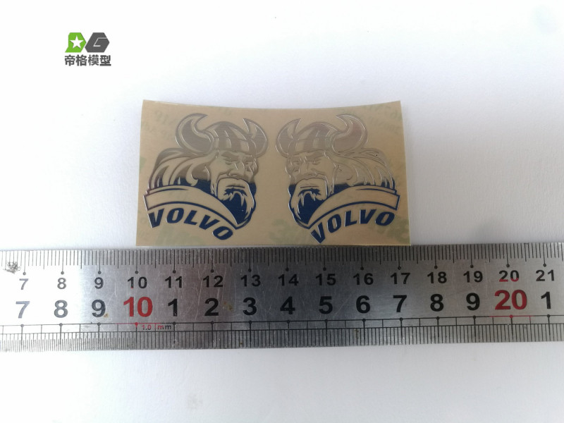 WTE Metalen Stickers Volvo Viking 1/14