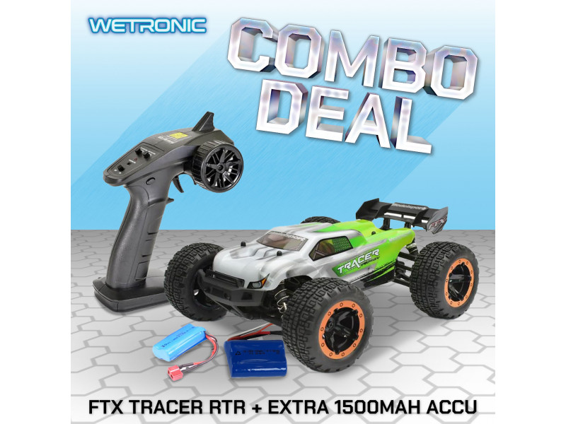 FTX Tracer Truggy Groen Combo Deal met Gratis Verzending!