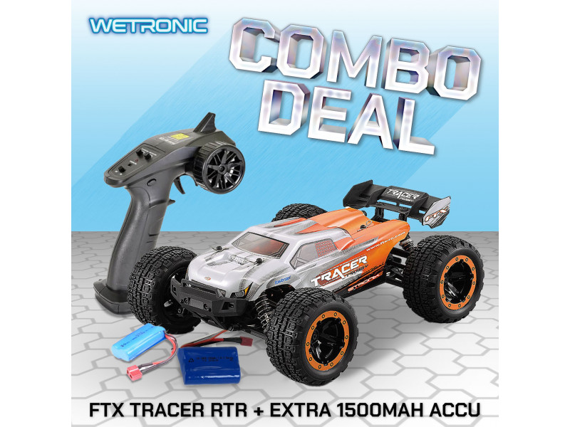 FTX Tracer Truggy Oranje Combo Deal - Gratis Verzending!