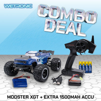 Modster XGT Blauw Combo Deal - Gratis Verzending!