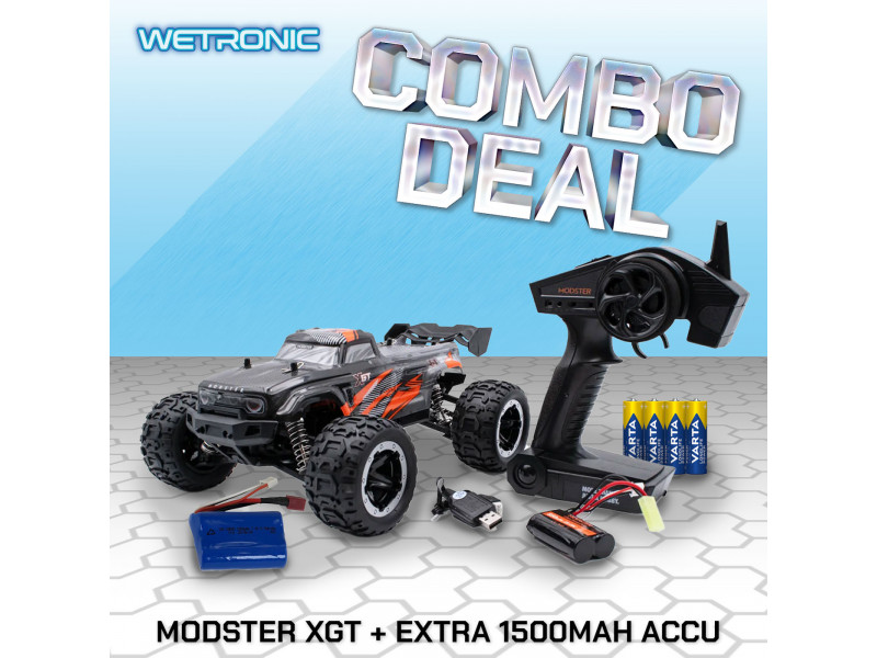 Modster XGT Zwart Combo Deal - Gratis Verzending!