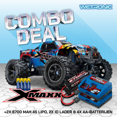 Traxxas X-MAXX 8S Monstertruck + Power Pack 100% RTR - Rock&Roll