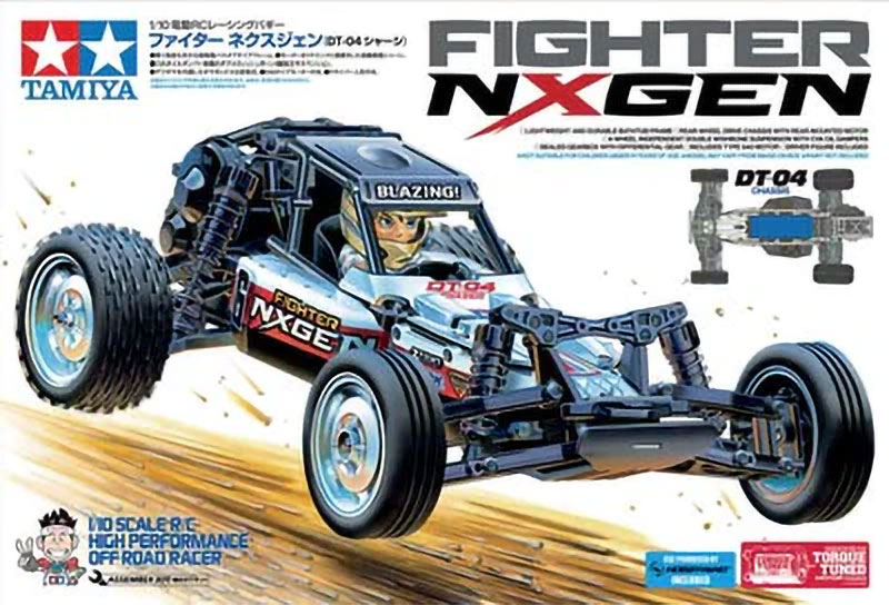 Tamiya DT-04 Fighter NXGEN - 1/10 Bouwpakket